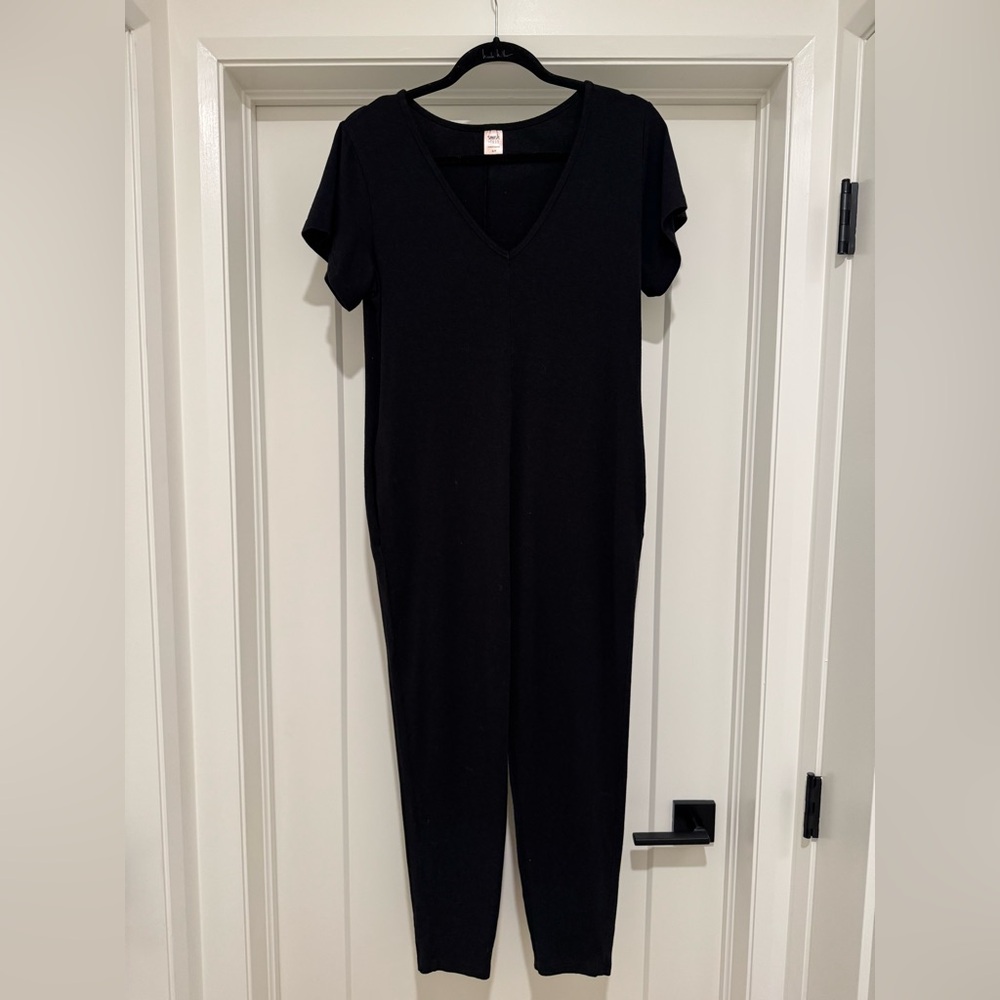 Smash + Tess Sunday Romper in Midnight Black